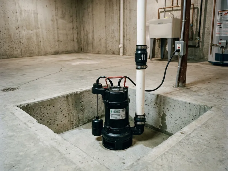 Sump Pump Installation Plumber in Burnettsville, IN